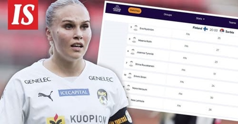  Fotbal feminin: Finlanda a convocat din greşeală la naţională pentru un meci cu Serbia o jucătoare în vârstă de 51 de ani