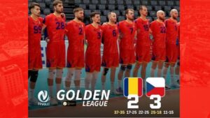 Volei masculin: România a suferit primul eşec în actuala ediţie a Golden League, scor 2-3 cu Cehia