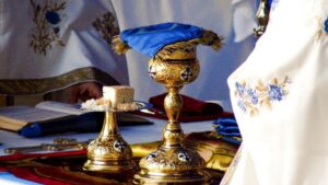 Pot fi împărtășiți copiii chiar dacă au mâncat dimineața? O ieșeancă reclamă refuzul preotului pentru copilul de un an. Ce spun canoanele, ce spun alți preoți