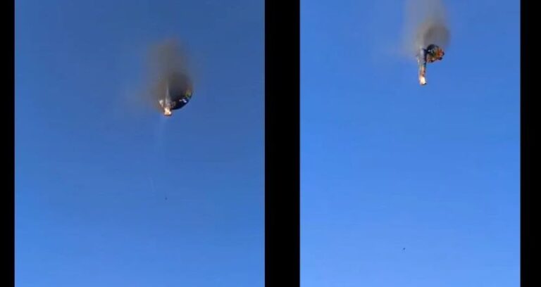 VIDEO - Tragedie în Brazilia: Un balon cu aer cald a luat foc în aer. Au murit cel puţin opt persoane