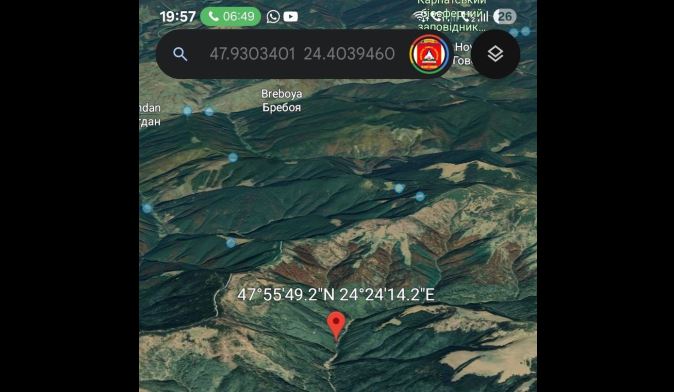 Maramureş: Intervenţie a salvatorilor montani în sprijinul a trei cetăţeni ucraineni