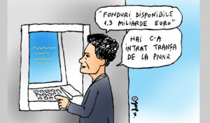 Nicușor cu cardul țării la bancomat
