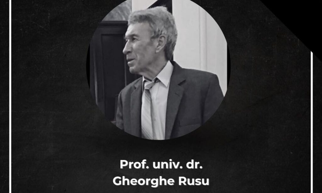  Doliu în mediul academic ieșean: A trecut în neființă prof. univ. dr. Gheorghe Rusu