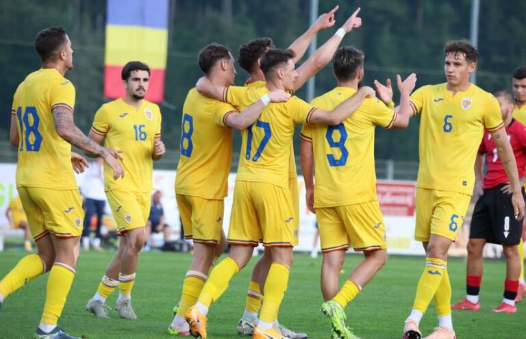 Victorie în faţa Georgiei pentru naţionala de tineret, înaintea debutului la EURO