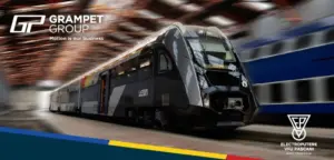 Primul tren fabricat în România după 80 de ani ajunge la Bucureşti. A fost construit la Pașcani - VIDEO