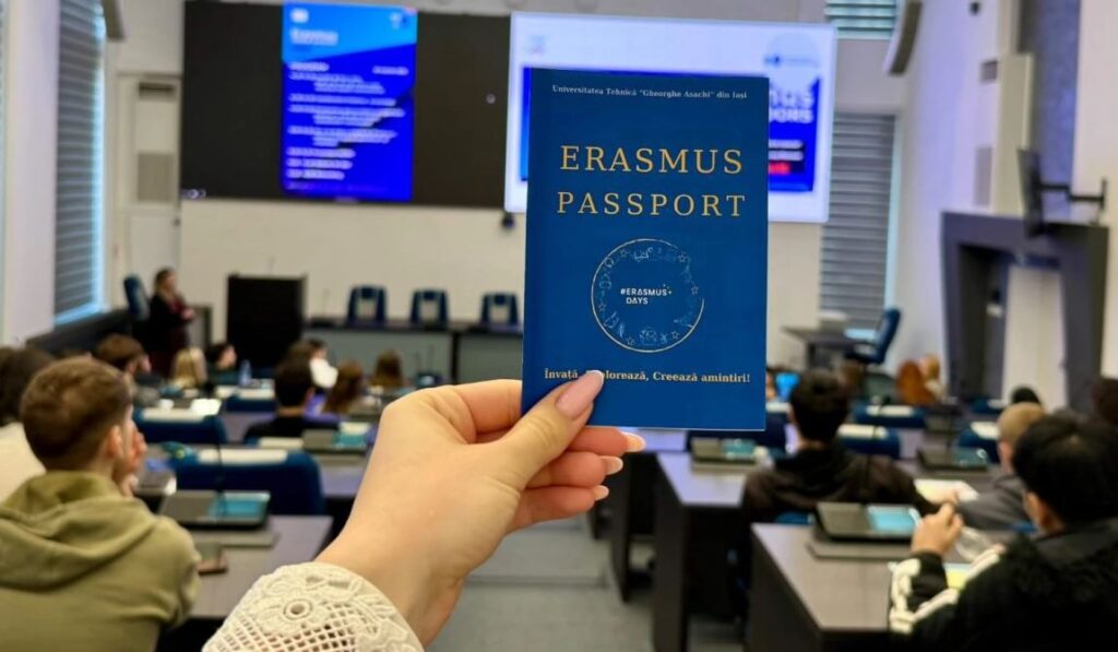 TUIASI, finanțare record de peste un milion de euro, pentru burse și stagii în străinătate, prin programul Erasmus+