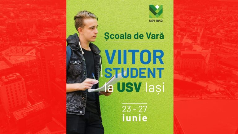 Universitatea de Științele Vieții din Iași organizează o nouă ediție a Școlii de Vară pentru elevi de liceu