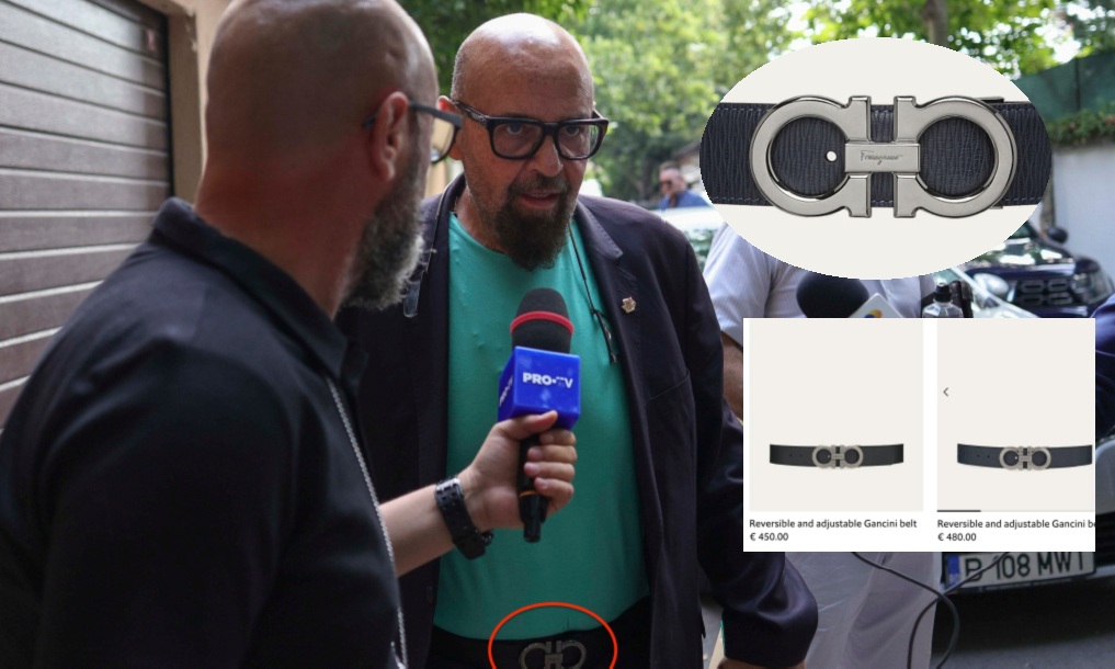  Piedone purta o curea Salvatore Ferragamo de 500 de euro când a fost ridicat de procurorii DNA. Legătura cu Iașul