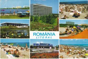 Trei cărți poștale de pe litoral