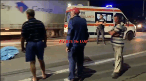 UPDATE: Accident grav la Lețcani: o femeie a decedat după ce a fost lovită de un autoturism pe trecerea de pietoni