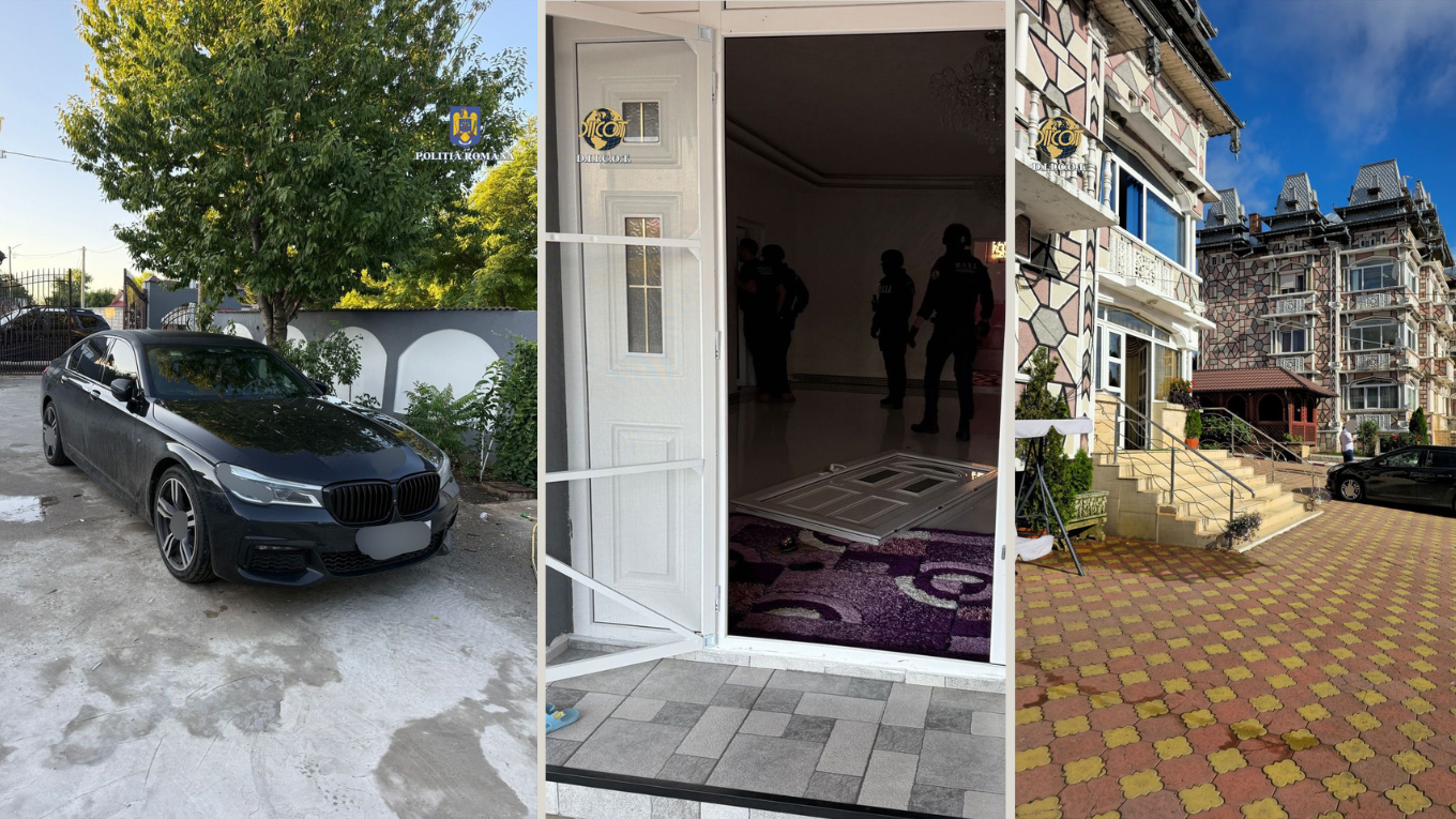 Grupare de cămătari destructurată de DIICOT: 15 percheziții în patru județe, inclusiv Iași