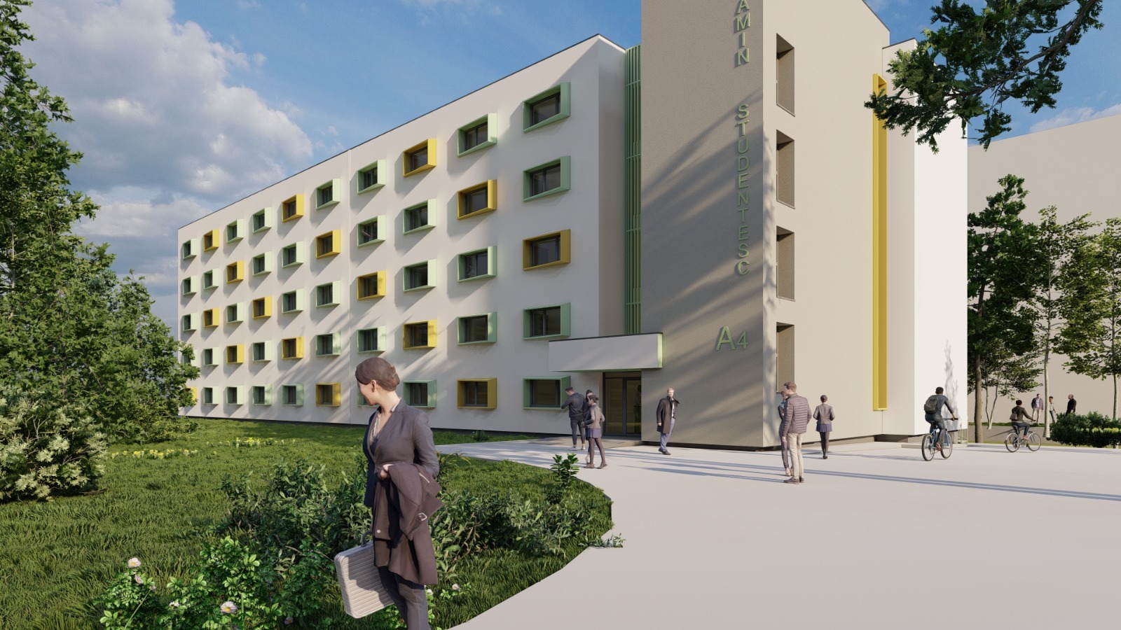 USV Iași modernizează unul din căminele din Copou: investiție de peste 23 de milioane lei. Va respecta standardele europene nZEB