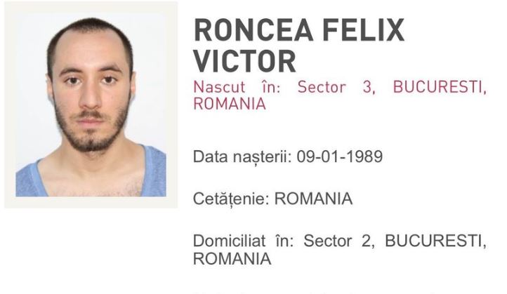 Bărbat condamnat la 8 ani de închisoare pentru viol şi care era dat în urmărire, prins pe acoperişul unei clădiri din Sectorul 2
