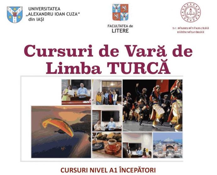 Cursuri gratuite de limba turcă pentru începători, la UAIC, în luna august