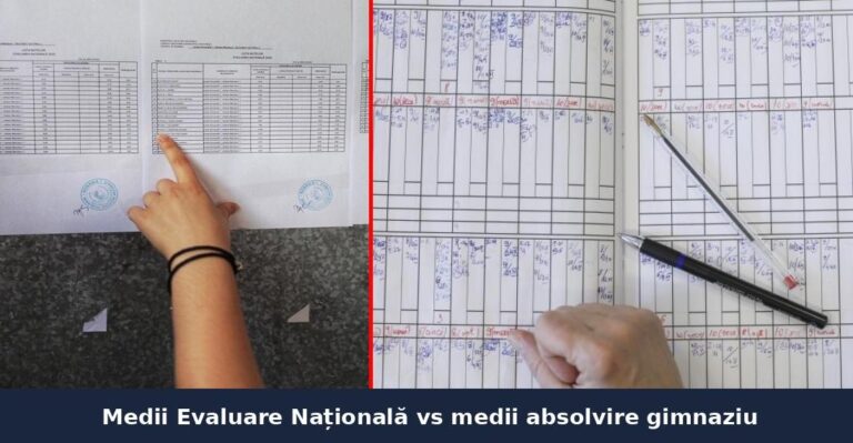Note mari în catalog, rezultate dezastruoase la Evaluarea Națională 2025: de la 9,67 la 4,92. Discrepanțe care ridică semne de întrebare în școlile din județul Iași