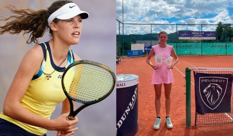 Visul frumos s-a încheiat. Puștoaica de 15 ani care a făcut furori în calificări a fost eliminată în primul tur al turneului de la Iași. Eșec și pentru ieșeanca Prisăcariu și pentru Țig
