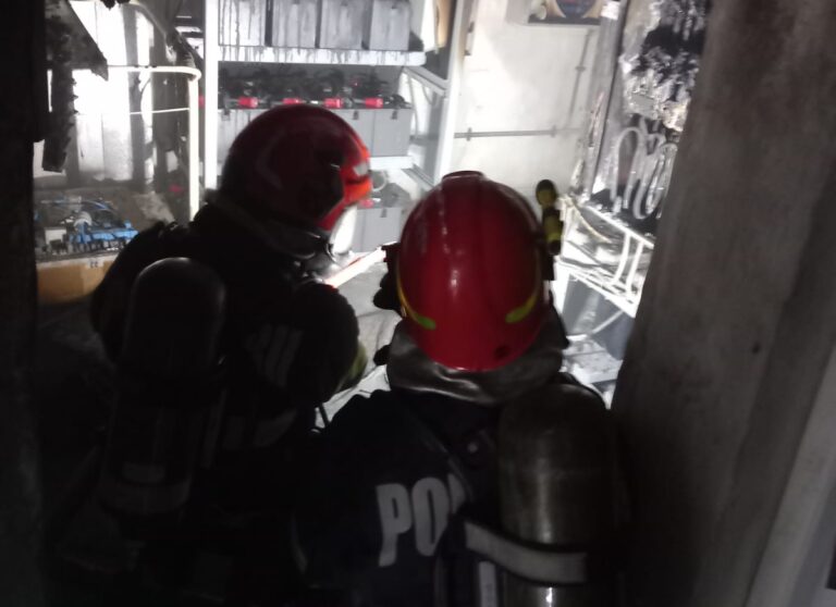 VIDEO De unde a pornit incendiul de la Cuza Vodă: camera tehnică distrusă de flăcări, fumul a fost preluat de sistemul de ventilație