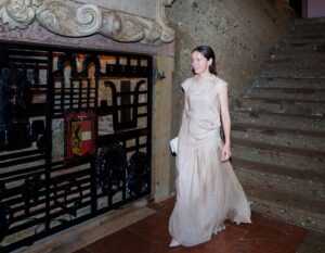 Prima Doamnă a României, în ținute create de designerul ieșean Irina Schrotter la vizita oficială din Austria: „E o onoare și o mândrie”