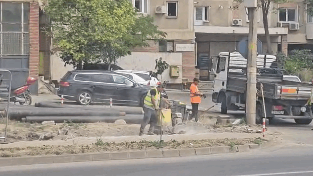 Amendă pe șantierul din Canta: Constructorul, prins că nu respectă regulile de protecție a mediului