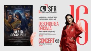 Festivalul Serile Filmului Românesc revine cu o ediție dedicată feminității: Gală de deschidere cu filmul „Jaful secolului” și concert Tania Turtureanu