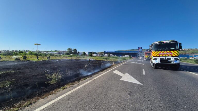 O țigară aprinsă aruncată la întâmplare, la un pas să provoace un dezastru în zona centurii Iași