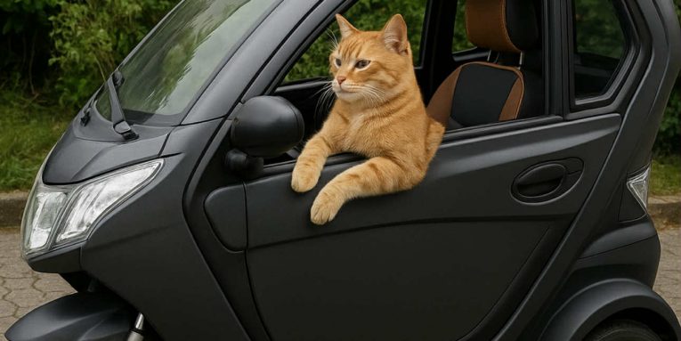 Accident hilar la Brăila: un bărbat băut a dat vina pe propria pisică pentru provocarea unui accident cu un triciclu 