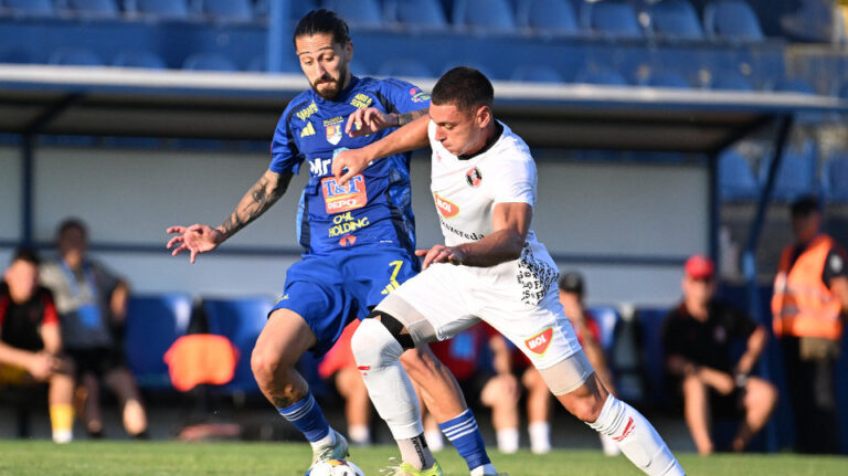 Superliga: Set pentru Unirea Slobozia, scor 6-1, cu FK Csikszereda. Ardelenii au jucat în inferioritate numerică din minutul 33