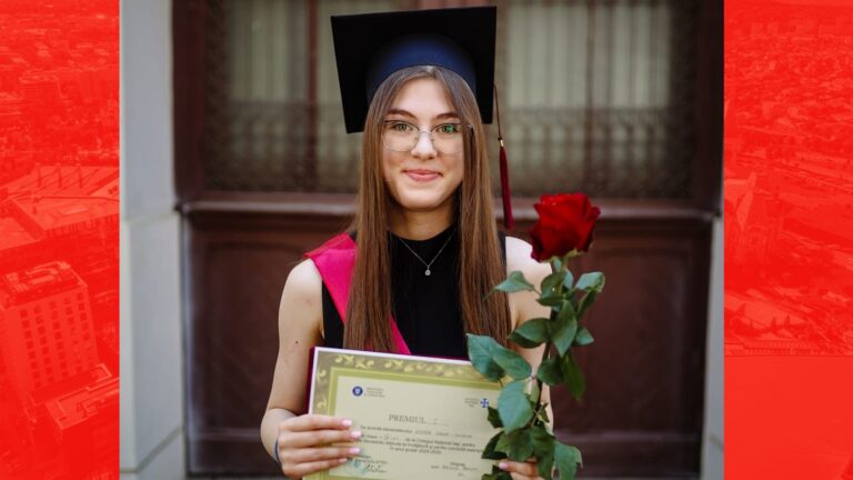 De la 9.95 la 10: o contestație pentru cinci sutimi la matematică. Avem a opta zecistă a Iașului – Ioana Iuliana Nistor este elevă la Colegiul Național