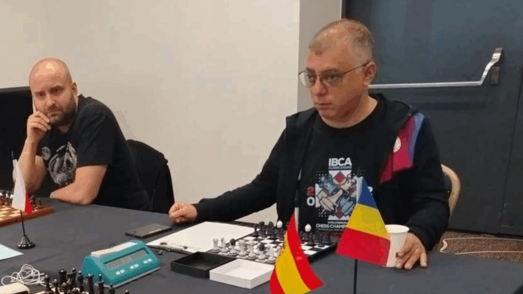  Performanţă de excepţie pentru şahul românesc la Mondialul nevăzătorilor: Dacian-Mihail Pribeanu s-a clasat pe locul cinci