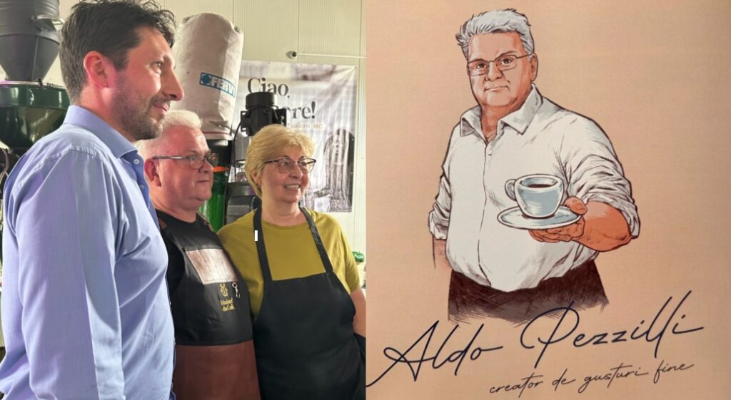 O premier&#259; na&#539;ional&#259; se &bdquo;pr&#259;je&#537;te&rdquo; &icirc;n Bucium: cafeaua artizanal&#259; de Ia&#537;i, &icirc;n capsule. Povestea familiei italo-rom&acirc;ne de la Maison du Cafe