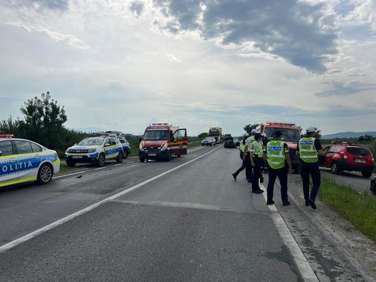 Accident grav între Sibiu și Brașov, cu victime din Bacău și Vaslui