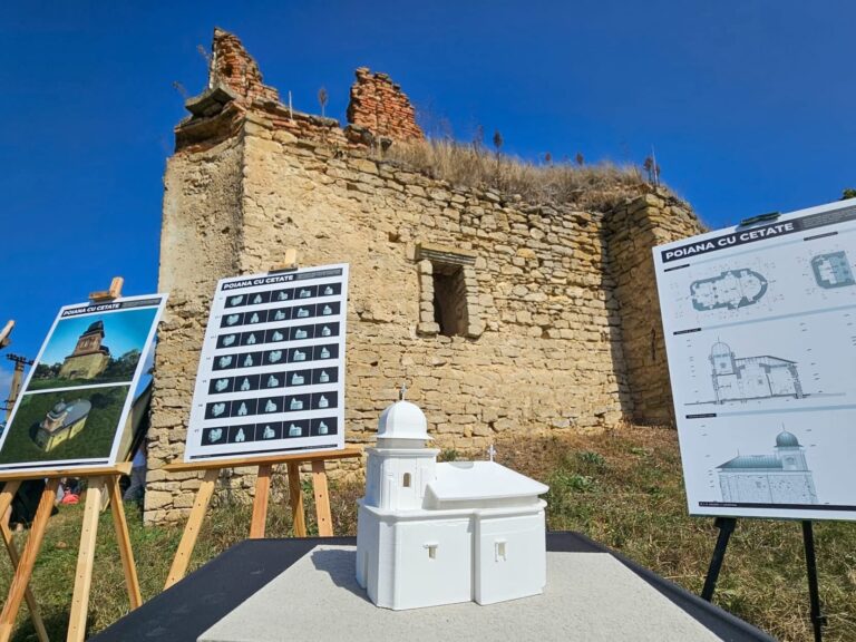 Licitație prelungită pentru refacerea Bisericii lui Cujbă din Poiana cu Cetate. Lăcașul, „o frumoasă declarație de dragoste de acum patru secole”