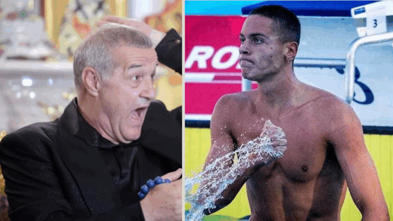 Gigi Becali, uimit de David Popovici: „Zici că l-a făcut Dumnezeu pește”