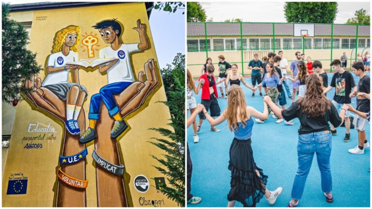 Tinerii din România și Bulgaria au transformat dezbaterea civică și arta stradală în instrumente de educație și implicare comunitară