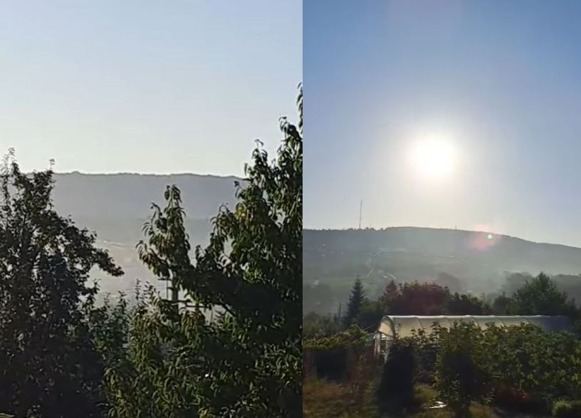  VIDEO – Bârnova, învăluită de „nori” cu miros de gunoi și balegă: „Se întâmplă aproape în fiecare dimineață”