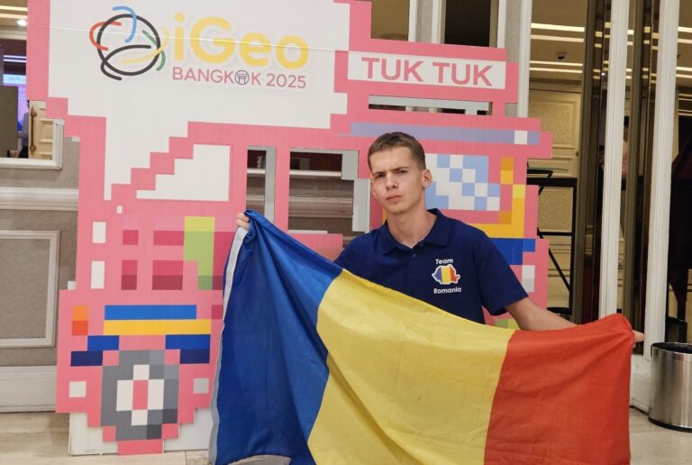 Iustin, din nou pe podium la Olimpiada Internațională de Geografie: elevul ieșean aduce României o medalie de bronz din Bangkok