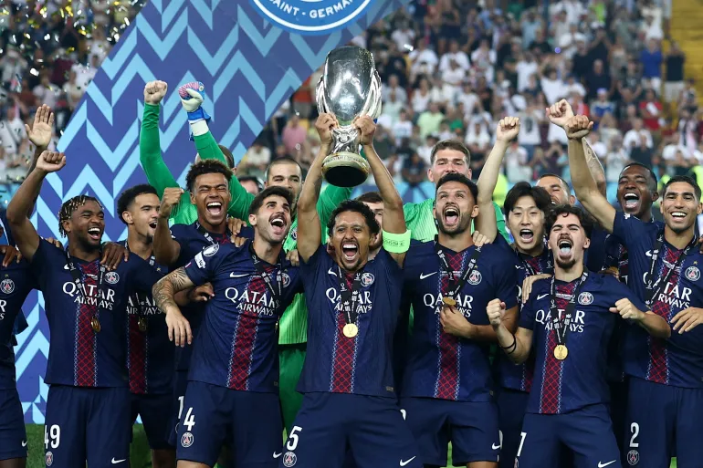PSG, prima echipă franceză câştigătoare a Supercupei Europei