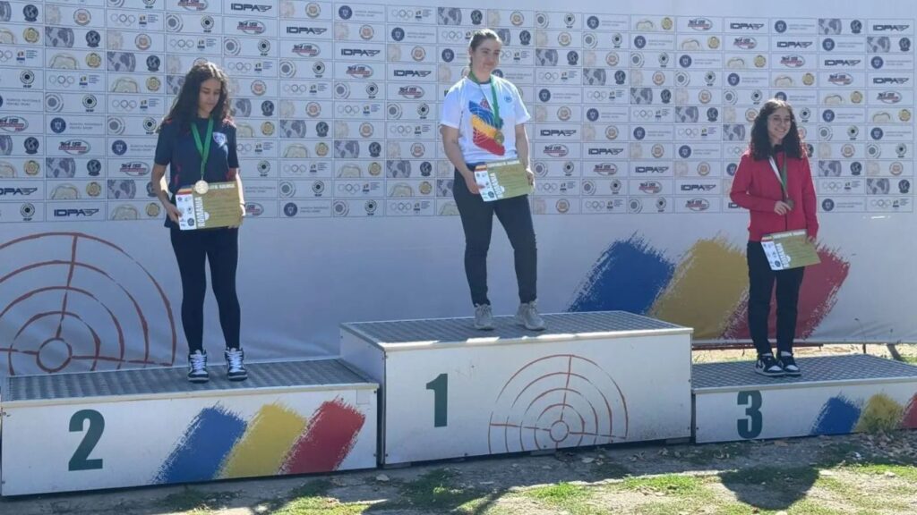  Pușcașii de la CS Politehnica Iași, 10 titluri naționale la Campionatele de tir pentru juniori II