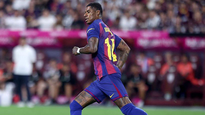 Marcus Rashford a înscris primul gol pentru FC Barcelona, în meciul amical cu Daegu, scor 5-0