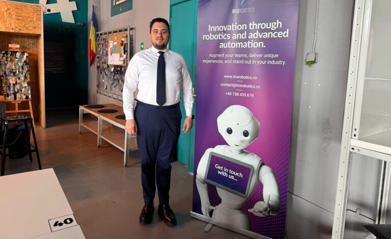 40 under 40: Povestea lui Andrei Marin, tânărul ieșean din mâinile căruia ies roboți asemănători oamenilor. Sunt folosiți de companii de top, bănci, universități