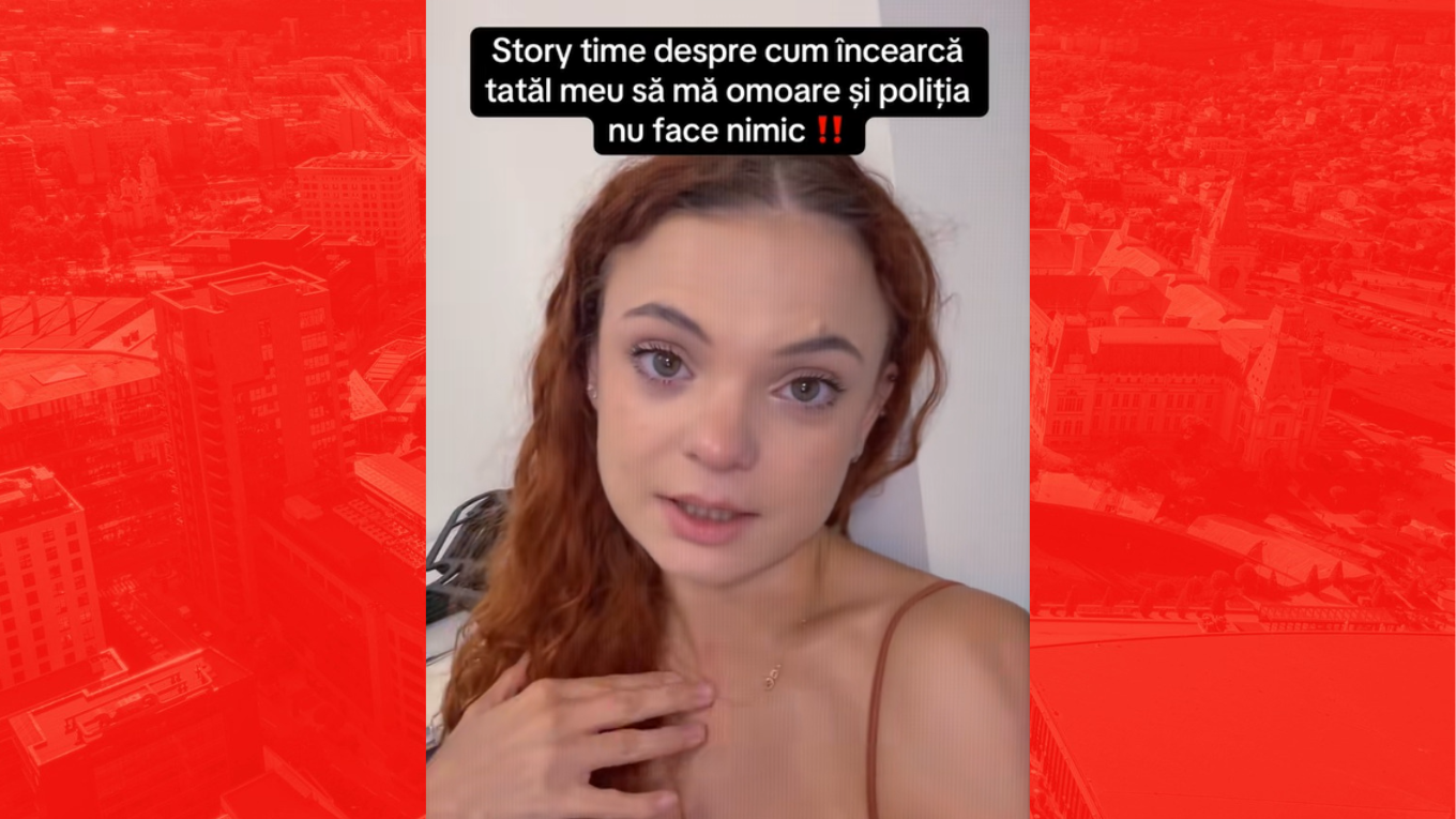 Mesajul disperat al unei tinere din Timișoara pe TikTok: Tata vrea să ne omoare, iar poliția nu face nimic”