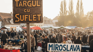 Târgul „A doua șansă” – Vechituri vândute pentru a sprijini sinistrații din Suceava și Neamț