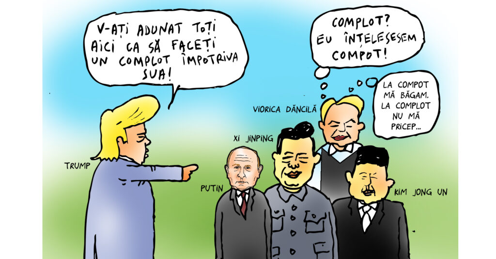  Viorica Dăncilă nici nu știa în ce se bagă când s-a pozat cu Putin, Xi Jinping și Kim Jong Un
