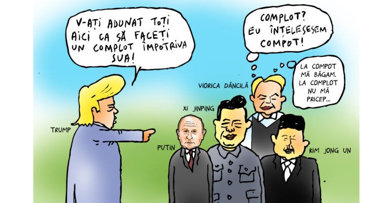 Viorica Dăncilă nici nu știa în ce se bagă când s-a pozat cu Putin, Xi Jinping și Kim Jong Un