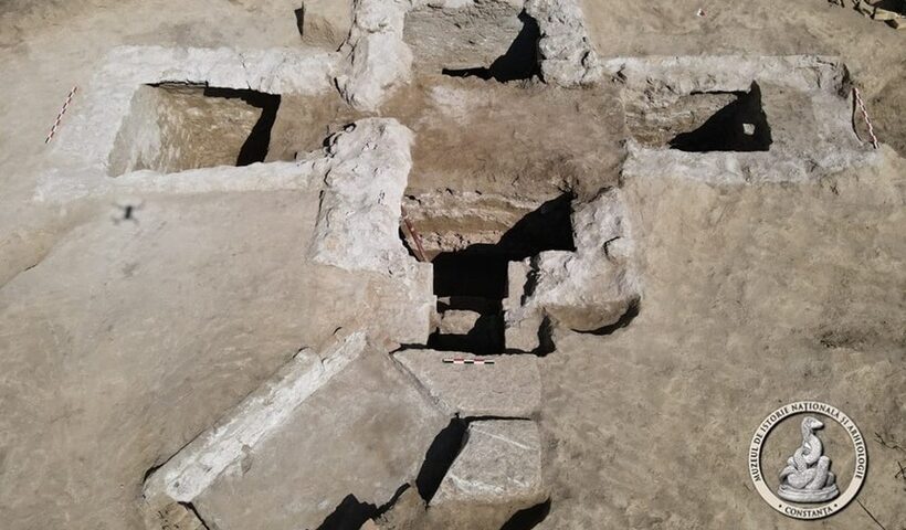  Un nou complex funerar de tip hipogeu, descoperit în Dobrogea