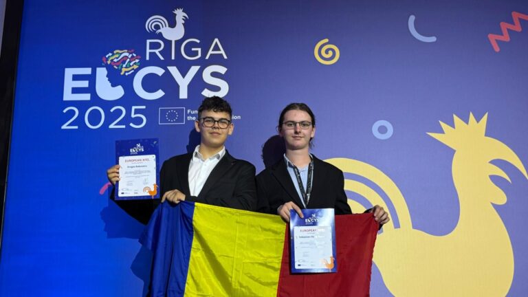 Elevii de la Liceul de Informatică Iași, premiați la concursul european al tinerilor oameni de știință. Proiectul lor le-a adus un stagiu în Germania