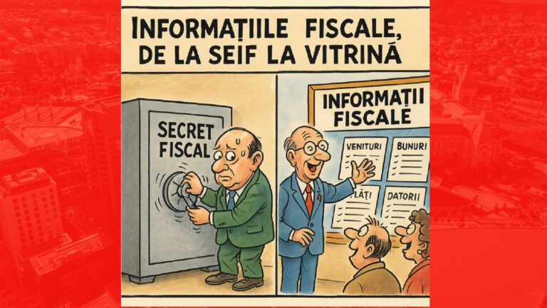 Informațiile fiscale, de la seif la vitrină