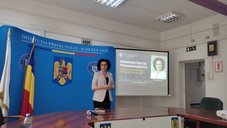 Fostul prefect, Luciana Antoci, a ajuns la concluzia că în toate instituțiile descentralizate ieșene este deficit de personal