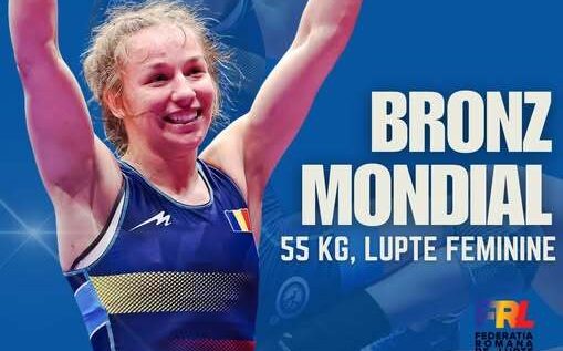 Sport - lupte: Ana Andreea Beatrice a câştigat medalia de bronz la CM de la Zagreb