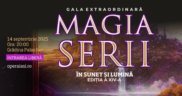 Spectacol de excepție în această seară, în Grădina Palas, cu pagini din filmele lui Disney și de pe Broadway